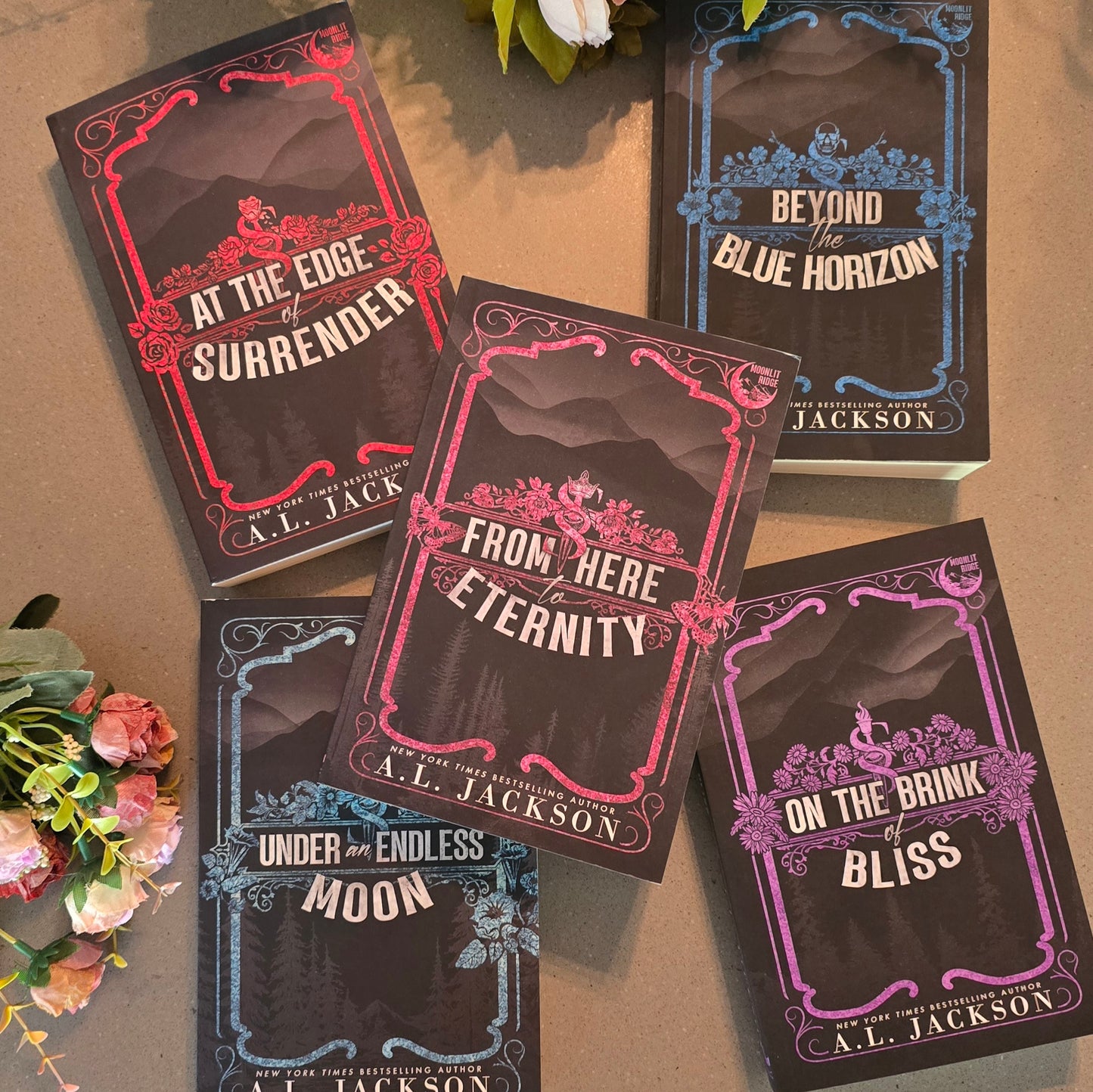 Moonlit Ridge Paperback & Foiled Hardback Bundles